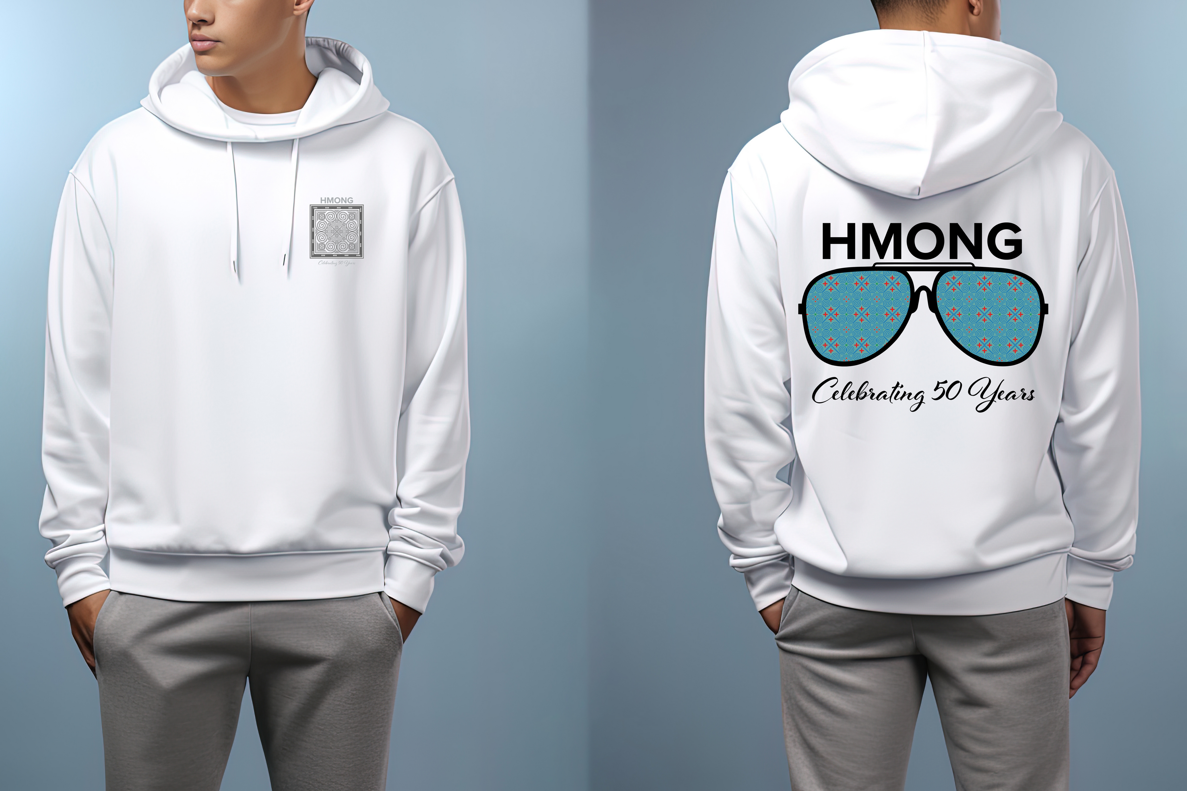 HMONG SUNGLASS HOODIE